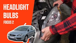 Youtube thumbnail of video "How to replace the headlight bulbs FOCUS 2 💡"