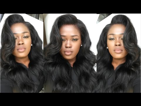 Watch Me Slay This Sleek Straight Frontal Unit