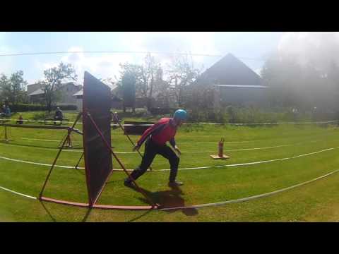 Okrskové kolo Slatiny 2016 - štafeta - SDH Slatiny muži - 1. pokus