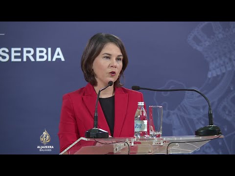 Baerbock u Beogradu: Ljudi na Balkanu znaju šta znači rat