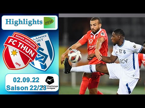 Highlights: FC Thun vs FC Lausanne - Sport (02.09.22)