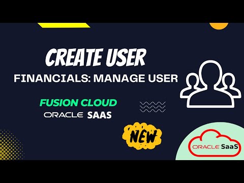 How to Create User in Oracle Fusion cloud with Manage User, Add Job ...