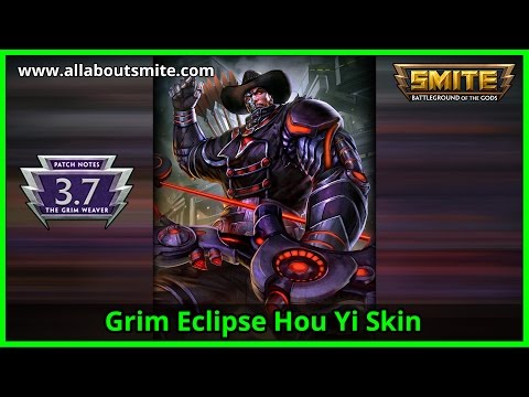 Smite - Grim Eclipse Hou Yi (Skin Spotlight) | allaboutsmite
