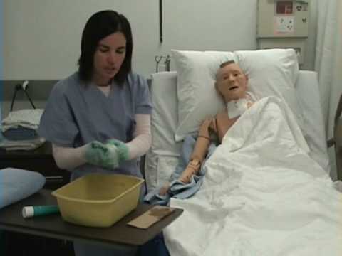 Giving a Patient a Bed Bath