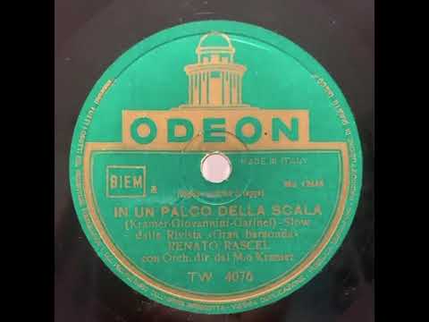 In un palco della scala - Renato Rascel con l’orchestra Kramer