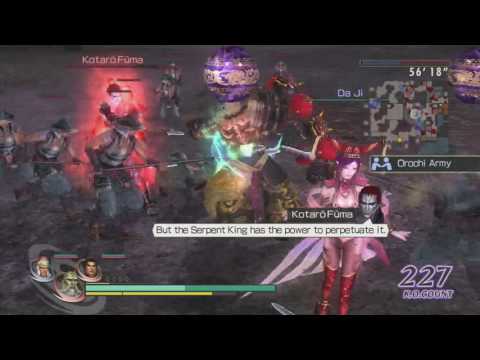 Warriors Orochi 2 - Orochi Chapter 1 - Battle of Odawara Castle (Chaos)