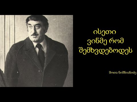 შოთა ნიშნიანიძე - ისეთი ვინმე