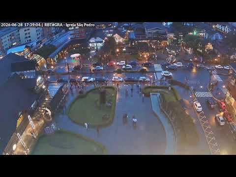 Live Webcam of the Downtown of Gramado live cam