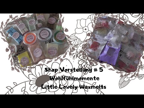 Shop Vorstellung #5  Wohlfühlmomente und Little Lovely Waxmelts