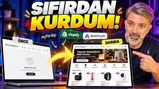Yapay Zekâyla Sıfırdan Dropshipping Mağazası Kurdum! (Düşük Bütçeyle)