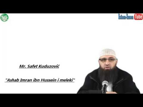Ashab Imran ibn Hussein i meleki - Dr. Safet Kuduzović
