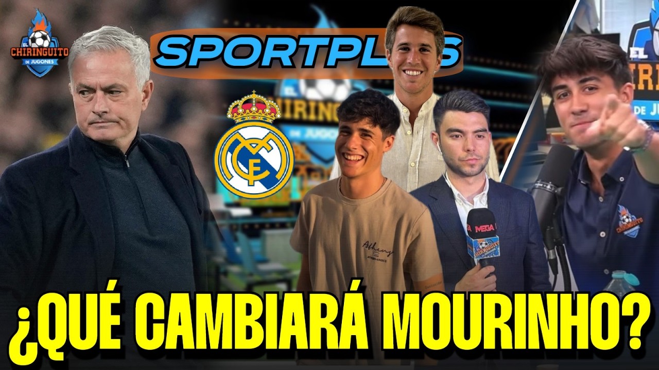 🚨¿QUÉ CAMBIOS HARÁ MOURINHO? | VINICIUS Y MBAPPÉ, ¿JUNTOS? | Sportplus