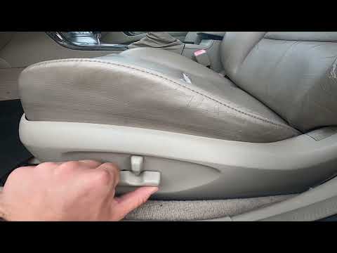 How to Change Seat Position in Subaru Outback III ( 2005 – 2009 ) - Adjust Seat Position