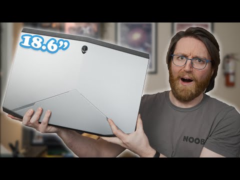 This MASSIVE Alienware Laptop Was WILDLY EXPENSIVE