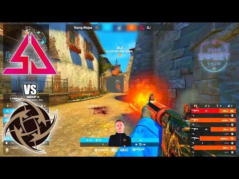SJ vs Young Ninjas - Snow Sweet Snow | CSGO HIGHLIGHTS