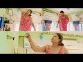 Wall Cleaning Vlog New New Style Cleaning Vlog Chotto Ruma Sona Vlogs