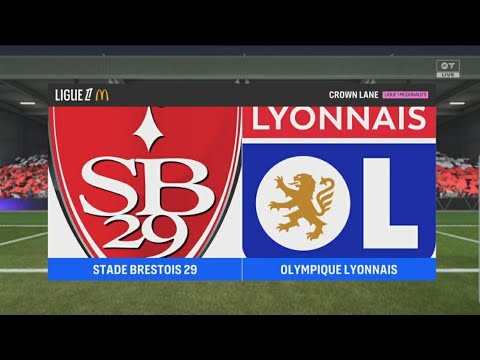 Stade Brestois vs Olympique Lyonnais – Ligue 1 Full Match Highlights 2025 | FC 26 PS5™