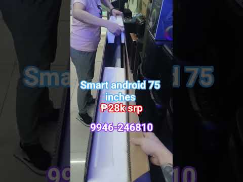 Android tv 75 inches KTS #tv #kts #raonquiapo