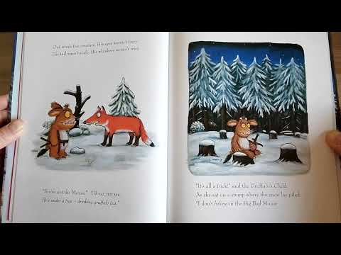 The Gruffalo's Child story book read aloud Julia Donaldson Axel Scheffler