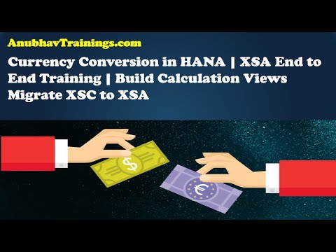 Currency conversion HANA XSA | How to perform Currency Conversion in SAP HANA XSA | Calculation View