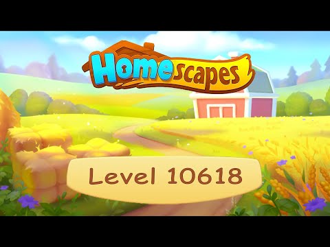 HomeScapes level #10618 Walkthrough