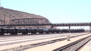 preview picture of video 'BNSF's Needles Subdivision - Barstow, CA - 8/26/2014'