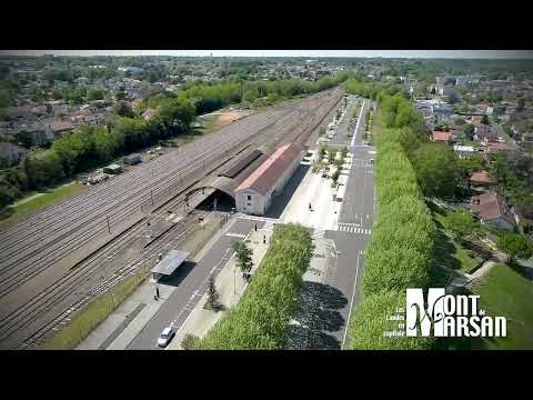 MONT DE MARSAN CONFINÉE, VUE DU CIEL   2020