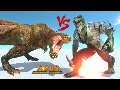 MODS 1 Vs 1 #06 - Deviljho vs Lizard - Animal Revolt Battle Simulator