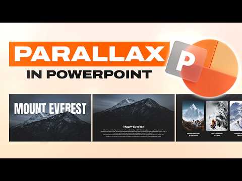 How to Create Stunning Parallax Slide Animations in PowerPoint