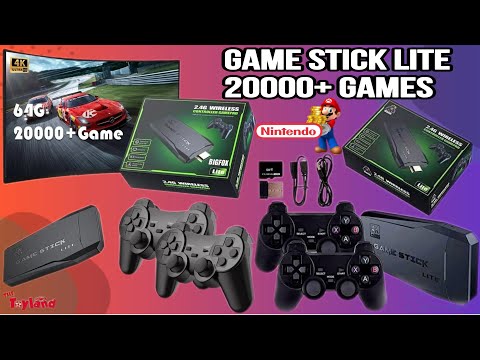 Game Stick Lite 20000+ Games | 4K Game Stick | M8 Game Stick Lite
