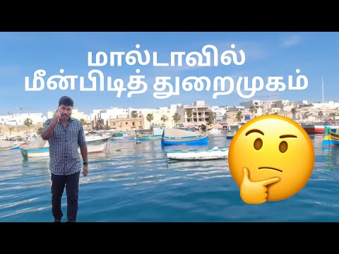 FISHING HARBOUR  MARSAXLOKK IN MALTA|Captain Vino