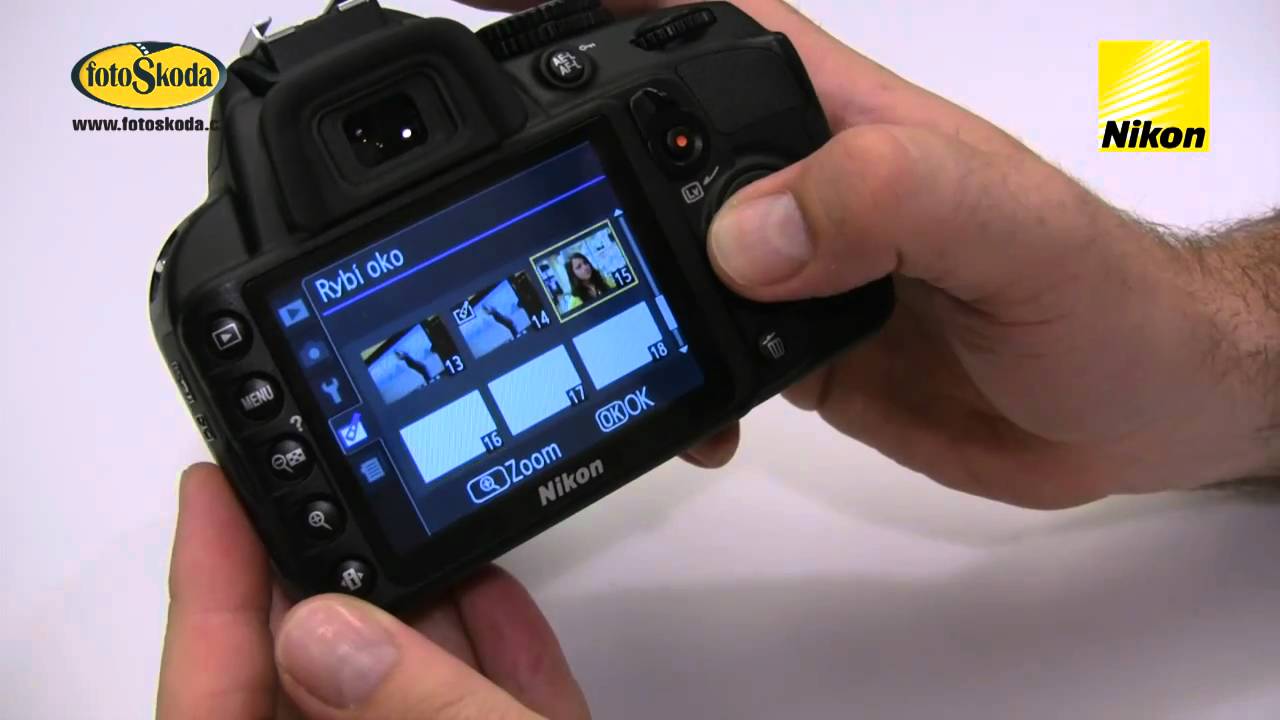 YouTube video - Nikon D3100