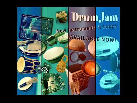 New sounds for DRUMJAM
