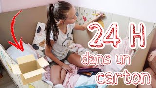 24H DANS UN CARTON 📦📦📦 - Chloé&amp;Jules - 24 hours in a cardboard box