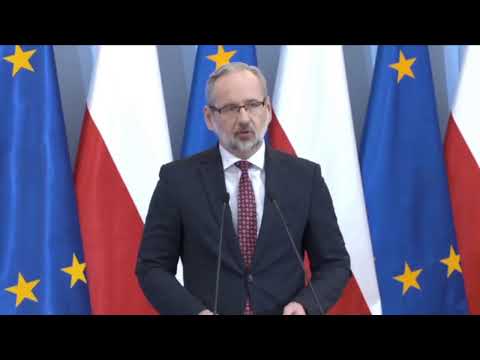 Premier M. Morawiecki i min. A. Niedzielski - konferencja prasowa 21 stycznia 2022 r.