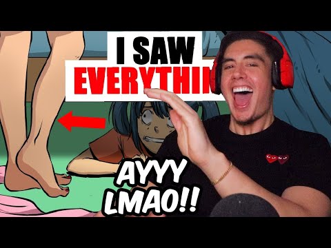 She Hid Under Her Parents Bed And Saw EVERYTHING (Reacting To True Story Animations)