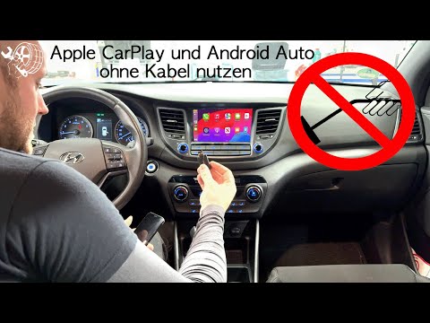 AppleCar Car Android Auto without cable with USB adapter - we test DYUZO Carplay Wireless Adapter