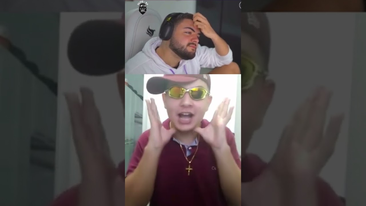 LUQUET4 REAGINDO PAULINHO MC #shorts