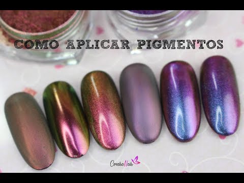 Como aplicar pigmentos (distintos efectos)