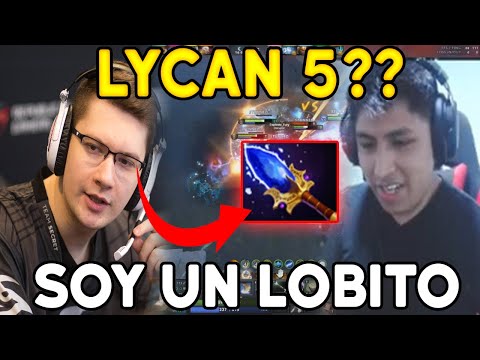 EMOCIONADO! VANN EMOCIODADO AL VER EL "LYCAN 5" CON AGHAMINS DE "PUPPEY" | SOY UN LOBITO DOTA 2