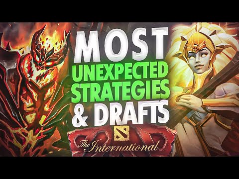 MOST Unexpected Strategies & Drafts of TI10 The International 10 - Dota 2