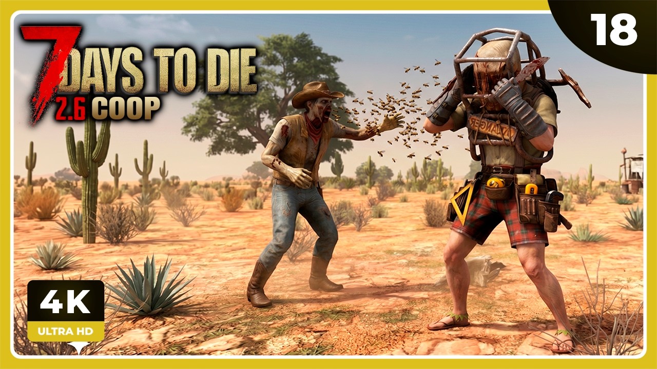7D2D #18 | EL DESIERTO | 7 DAYS TO DIE Gameplay Español