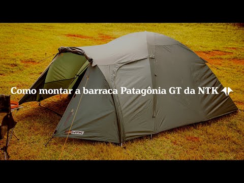Como montar a barraca de camping Patagônia GT da NTK