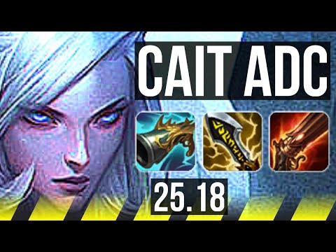 CAITLYN & Zyra vs MISS FORTUNE & Neeko (ADC) | 19/4/7, Godlike | KR Master | 25.18