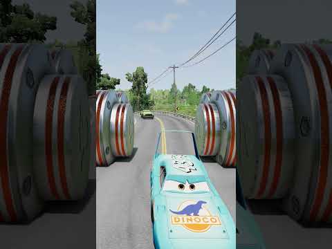 Pixar Cars 5 Bollard Crush – BeamNG.drive