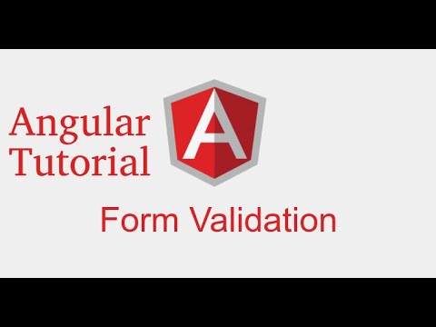 Angular forms tutorial form validation | Template driven Form