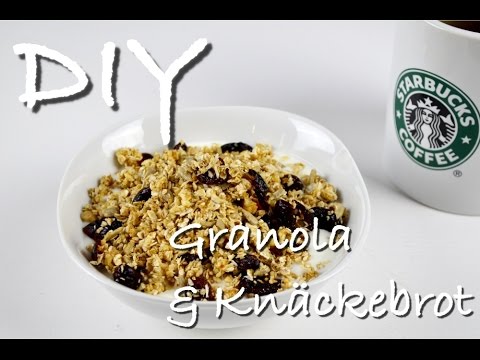 HOW TO MAKE: Crispbread & Granola / DIY Knäckebrot & Granola