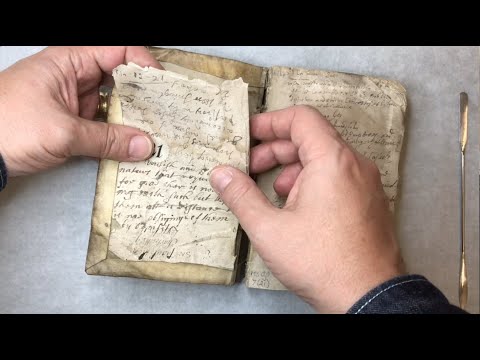 Conserving MS OGDEN/7/21, a 17th century manuscript conservation project