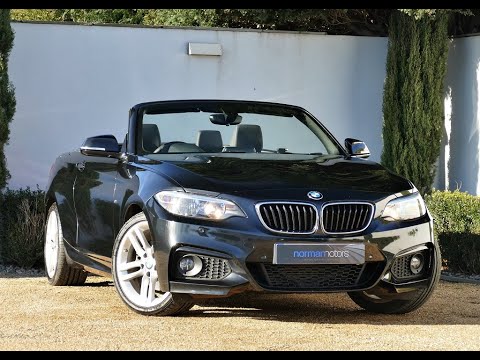 BMW 2 Series 220d M Sport Convertible offered by Norman Motors, Dorset