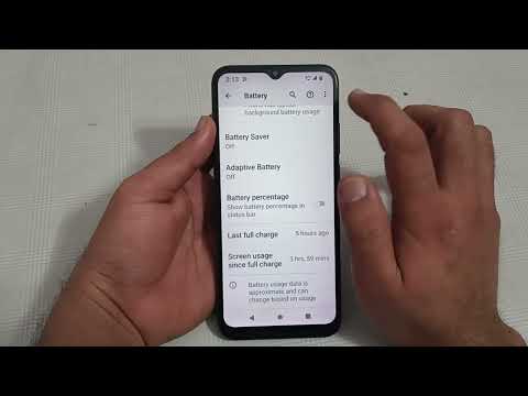 how to disable battery percentage in Moto edge 20, Moto mobile mein battery percentage disable Karen